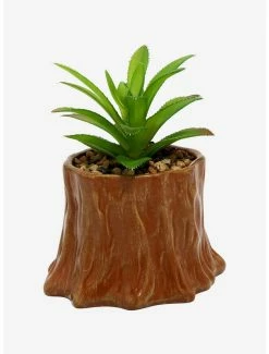 Comedy Pokémon Bulbasaur Tree Stump Faux Succulent Planter - BoxLunch Exclusive -BoxLunch shop 15297176 av1