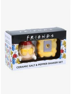 Comedy Friends Turkey & Peephole Frame Salt & Pepper Shaker Set 7 Comedy Friends Turkey & Peephole Frame Salt & Pepper Shaker Set -BoxLunch shop 15404374 av2