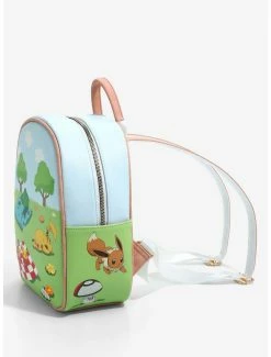 Comedy Pokémon Bulbasaur & Pikachu Picnic Mini Backpack - BoxLunch Exclusive -BoxLunch shop 16096132 av2
