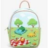 Comedy Pokémon Bulbasaur & Pikachu Picnic Mini Backpack - BoxLunch Exclusive -BoxLunch shop 16096132 hi