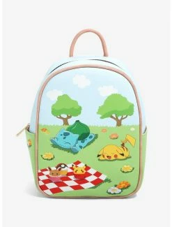 Comedy Pokémon Bulbasaur & Pikachu Picnic Mini Backpack - BoxLunch Exclusive