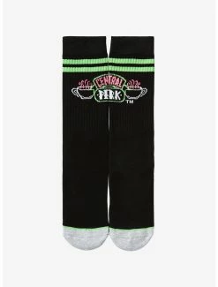 Comedy Friends Central Perk Logo Crew Socks