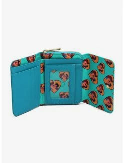 Cartoons Loungefly Disney A Goofy Movie Roxanne & Max Kiss Small Zip Wallet - BoxLunch Exclusive -BoxLunch shop 16533066 av2