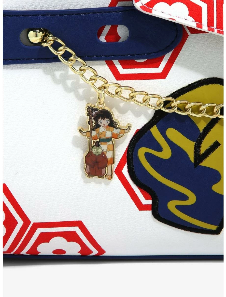 Anime InuYasha Sesshomaru Pattern Handbag - BoxLunch Exclusive 6 Anime InuYasha Sesshomaru Pattern Handbag - BoxLunch Exclusive - Image 4