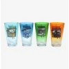 Anime Avatar: The Last Airbender Four Nations Character Portraits Ombre Pint Glass Set -BoxLunch shop 17038944 hi
