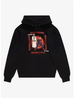 Comedy Jujutsu Kaisen Yuji Itadori & Ryomen Sukuna Portrait Hoodie - BoxLunch Exclusive