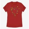 Cartoons Disney Mickey Mouse Christmas Light Strand Womens T-Shirt -BoxLunch shop 17212478 hi