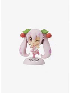 Anime Sega Vocaloid Chubby Collection Sakura Miku Figure