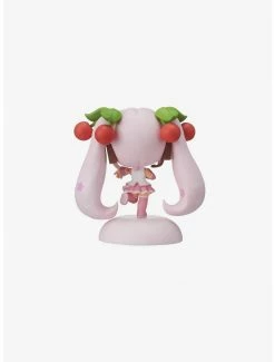 Anime Sega Vocaloid Chubby Collection Sakura Miku (Pastel Ver.) Figure -BoxLunch shop 17401446 av2