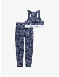 Comedy Friends Icons Women’s Athletic Leggings -BoxLunch shop 17476662 av2