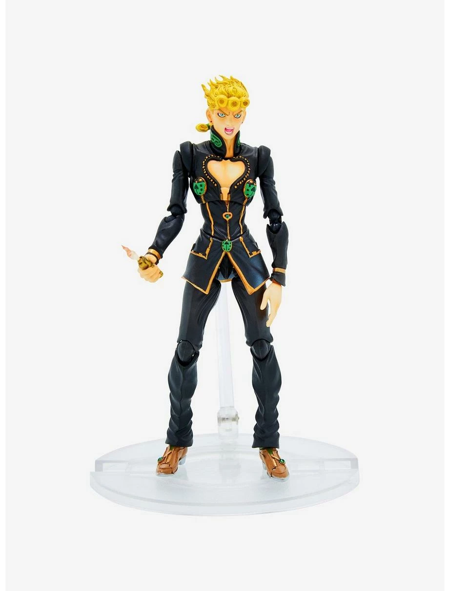 Anime JoJo’s Bizarre Adventure Super Action Statue Giorno Giovanna (Black Ver.) Figure 5 Anime JoJo’s Bizarre Adventure Super Action Statue Giorno Giovanna (Black Ver.) Figure - Image 3