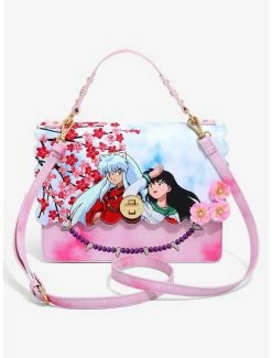 Anime InuYasha Kagome & InuYasha Cherry Blossom Scenic Handbag - BoxLunch Exclusive