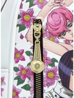 Anime JoJo's Bizarre Adventure Giorno Giovanna Group Floral Mini Backpack -BoxLunch shop 17721509 av4