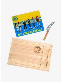 Anime My Hero Academia Heroes Cutting Board Set With Knife -BoxLunch shop 17868793 av1