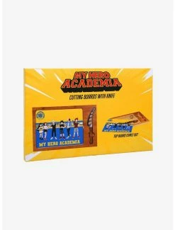 Anime My Hero Academia Heroes Cutting Board Set With Knife -BoxLunch shop 17868793 av3