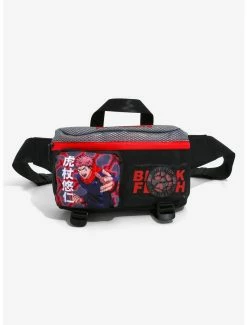 Anime Jujutsu Kaisen Itadori Black Flash Fanny Pack - BoxLunch Exclusive