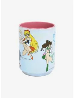 Comedy Sailor Moon Character Portraits Iridescent Teacup -BoxLunch shop 18249285 av1