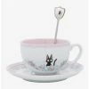 Anime Studio Ghibli Kiki’s Delivery Service Jiji Teacup & Spoon Set - BoxLunch Exclusive -BoxLunch shop 18250377 hi