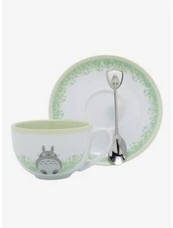 Anime Studio Ghibli My Neighbor Totoro Teacup & Spoon Set - BoxLunch Exclusive -BoxLunch shop 18250433 av2