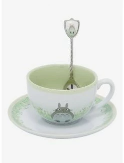 Anime Studio Ghibli My Neighbor Totoro Teacup & Spoon Set - BoxLunch Exclusive -BoxLunch shop 18250433 av5