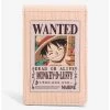 Anime One Piece Monkey D. Luffy Wanted Poster Bifold Wallet - BoxLunch Exclusive -BoxLunch shop 18316687 hi