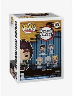 Anime Funko Pop! Animation Demon Slayer: Kimetsu No Yaiba Tanjiro With Noodles Vinyl Figure -BoxLunch shop 18677513 av2