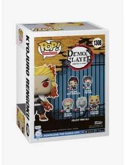 Anime Funko Pop! Animation Demon Slayer: Kimetsu No Yaiba Kyojuro Rengoku Vinyl Figure -BoxLunch shop 18677515 av2