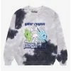 Anime Pokémon Galar Region Starters Group Tie-Dye Crewneck - BoxLunch Exclusive -BoxLunch shop 18736916 hi