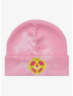 Anime Pretty Guardian Sailor Moon Cosmic Heart Compact Tie-Dye Cuff Beanie