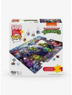 Cartoons Funko Pop! Teenage Mutant Ninja Turtles Scenic Group Portrait 500-Piece Puzzle -BoxLunch shop 19183977 av1