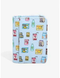 Anime Sanrio Hello Kitty And Friends Tasty Treats Allover Print Cardholder - BoxLunch Exclusive