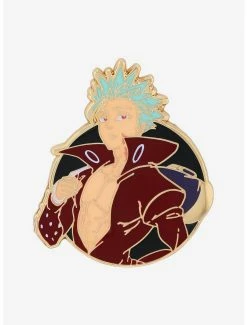 Anime The Seven Deadly Sins Ban Circle Portrait Enamel Pin - BoxLunch Exclusive