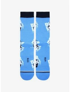 Comedy The Office Dunder Mifflin Allover Print Logo Crew Socks - BoxLunch Exclusive -BoxLunch shop 19465700 av2