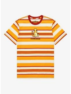 Anime Pokémon Charmander Striped T-Shirt - BoxLunch Exclusive
