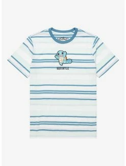 Anime Pokémon Squirtle Striped T-Shirt - BoxLunch Exclusive