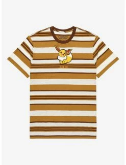 Anime Pokémon Eevee Striped T-Shirt - BoxLunch Exclusive