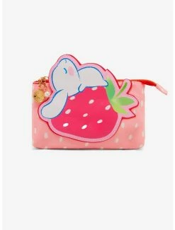 Anime Sanrio Cinnamoroll Strawberry Cosmetic Bag - BoxLunch Exclusive