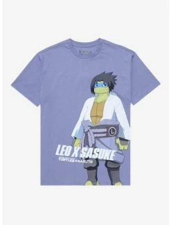 Anime Teenage Mutant Ninja Turtles X Naruto Leonardo As Sasuke T-Shirt - BoxLunch Exclusive
