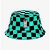 Anime Demon Slayer: Kimetsu No Yaiba Tanjiro Embroidered Bucket Hat - BoxLunch Exclusive