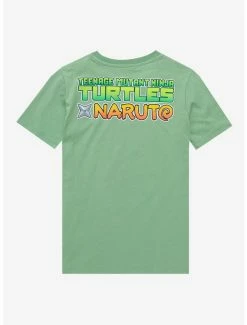 Anime Teenage Mutant Ninja Turtles X Naruto Group Shot Youth T-Shirt - BoxLunch Exclusive -BoxLunch shop 19617745 av1