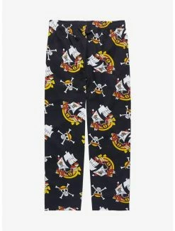 Anime One Piece Thousand Sunny Allover Print Sleep Pants - BoxLunch Exclusive -BoxLunch shop 19619870 av1