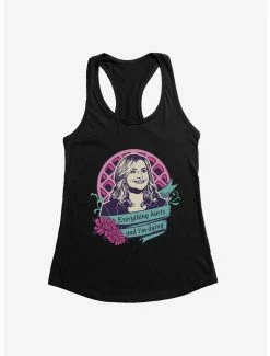 Comedy Parks And Recreation Everything Hurts Womens Tank Top