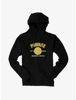 Comedy Parks And Recreation Pawnee Non-Essential Employee Hoodie