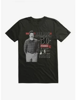 Comedy Parks And Recreation Cats Are Useless T-Shirt