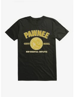 Comedy Parks And Recreation Pawnee Non-Essential Employee T-Shirt