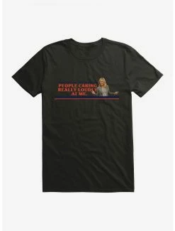 Comedy Parks And Recreation People Caring Loudly T-Shirt