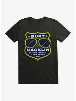 Comedy Parks And Recreation Burt Macklin Badge T-Shirt