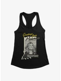 Comedy Parks And Recreation Greetings Pawnee Womens Tank Top