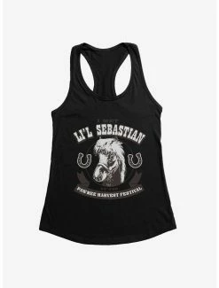 Comedy Parks And Recreation Li'l Sebastian Womens Tank Top