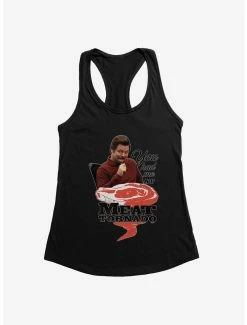 Comedy Parks And Recreation Meat Tornado Womens Tank Top